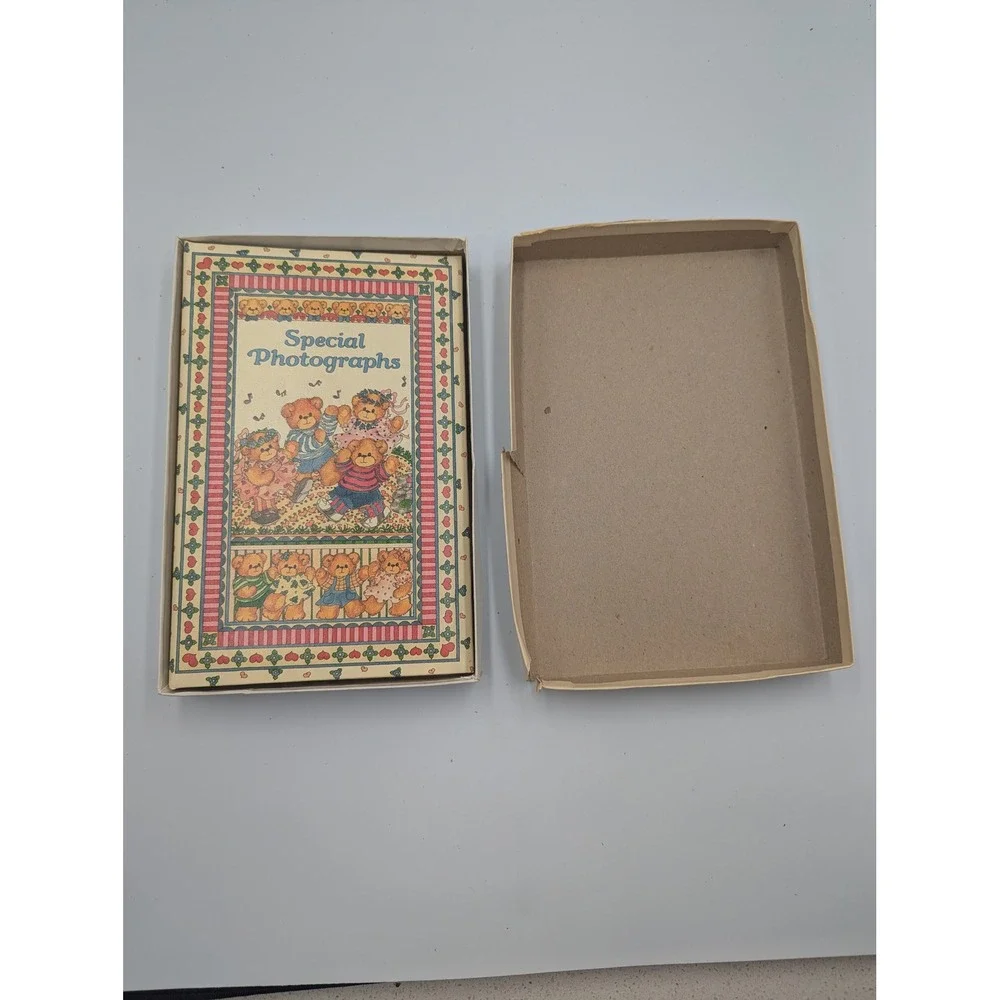Vintage Gibson Photo Album Lucy Rigg Teddy Bear Baby Ephemera Nursery Cottagecor